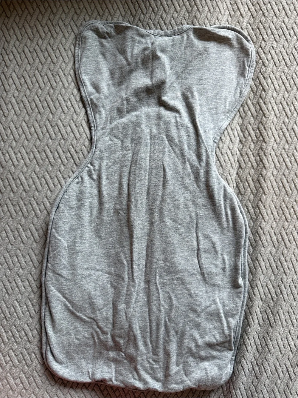 Love to Dream Grey & Mint Moon-Print Swaddle